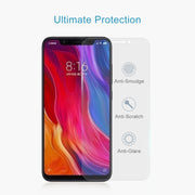2 pellicole in vetro temperato da 0,26 mm 9H 2.5D per Xiaomi Mi 8, For Mi 8 (2pcs)