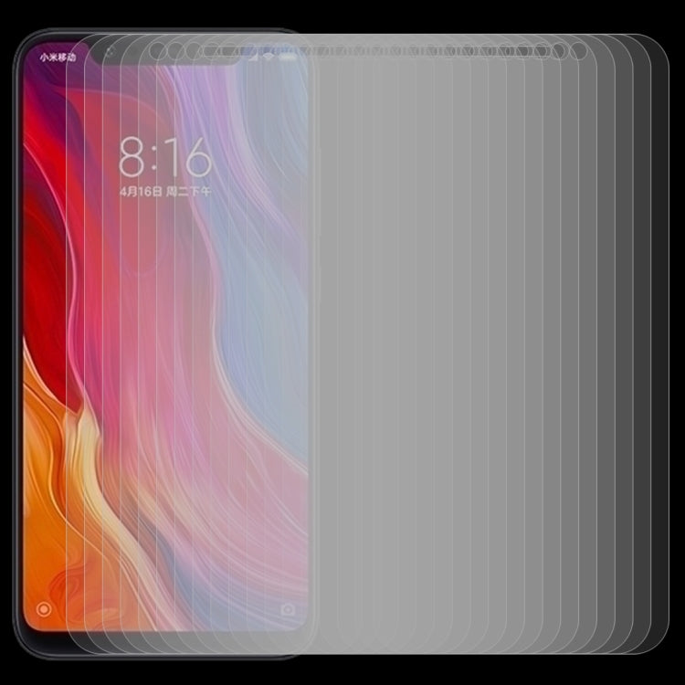 Pellicola in vetro temperato per Xiaomi Mi 8 0,26 mm 9H 50 pezzi