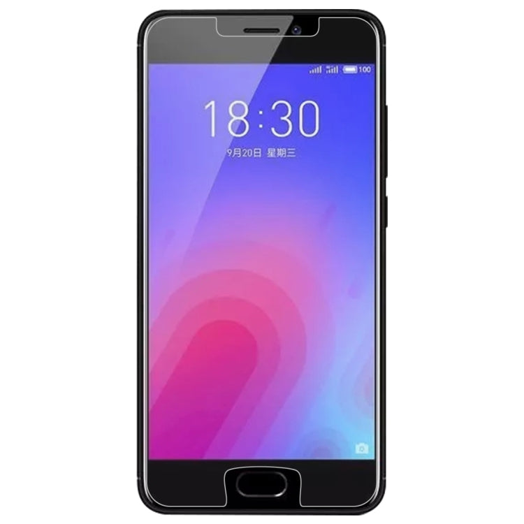 Pellicola in vetro temperato 9H 2.5D da 10 pezzi 0,26mm per Meizu M6, For M6(10 PCS)