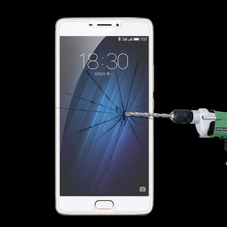 Per Meizu M3 Max / Meilan Max 0,26 mm 9H Durezza superficiale Pellicola per schermo in vetro temperato a schermo intero antideflagrante, For M3 Max / Meilan Max
