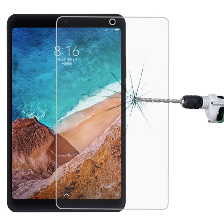 Pellicola in vetro temperato antideflagrante con durezza superficiale 9H da 0,26 mm per Xiaomi Mi Pad 4, Xiaomi Mi Pad 4