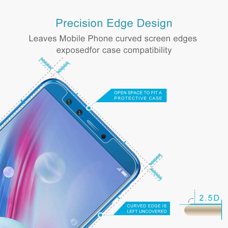 Pellicola in vetro temperato 9H 2.5D da 100 pezzi per Huawei Honor 9 Lite, For Honor 9 Lite (100 PCS)