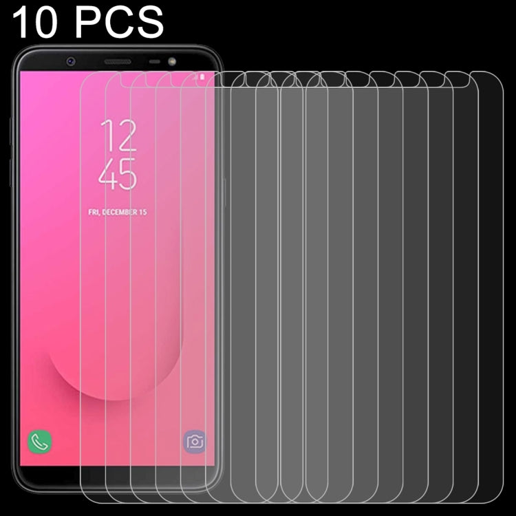 Pellicola in vetro temperato per Galaxy J8 (2018) 10 pezzi