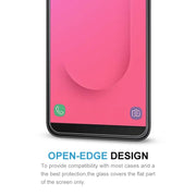 Pellicola in vetro temperato per Galaxy J8 (2018) 10 pezzi