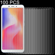 Pellicola in vetro temperato 9H 2.5D da 100 pezzi per Xiaomi Redmi 6A, For 6A