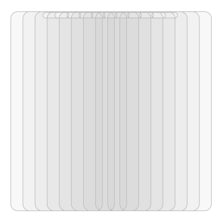 Pellicola in vetro temperato da 100 pezzi 0,26 mm 9H 2,5D per OPPO AX5, For OPPO AX5 (100 PCS)