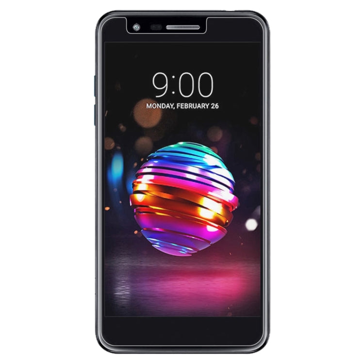 Pellicola in vetro temperato 0,26 mm 9H 2,5D per LG K11 (2018), For LG K11 (2018) (1 PC)