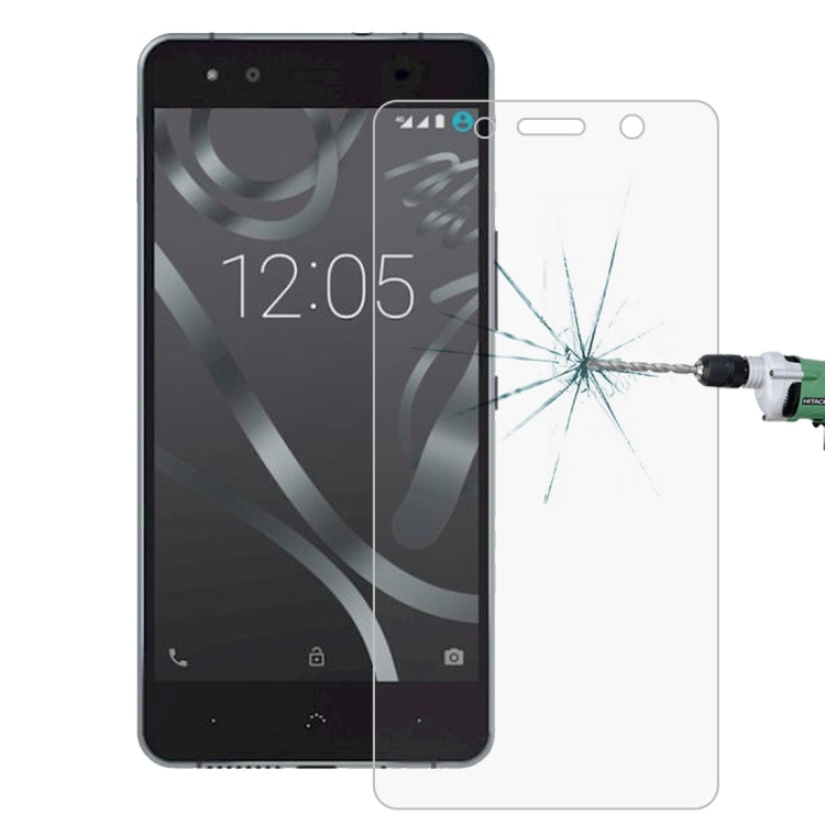 Pellicola vetro temperato per BQ Aquaris X5 Plus 9H 0,26 mm