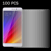 100 PZ per Xiaomi Mi 5s Plus 0,26mm 9H Durezza superficiale 2.5D Pellicola per schermo in vetro temperato antideflagrante, For Xiaomi Mi 5s Plus(100pcs)