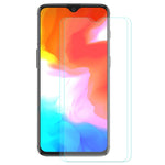 2 PZ ENKAY Hat-prince 0,26mm 9H 2,5D Pellicola in vetro temperato con bordo curvo per OnePlus 6T e 7, For OnePlus 6T & 7 (2 PCS)