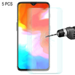 Pellicola vetro temperato per OnePlus 6T e 7 5 pezzi
