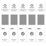Pellicola vetro temperato per OnePlus 6T e 7 5 pezzi