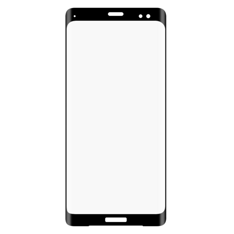 Pellicola in vetro temperato a schermo intero con bordo curvo 3D da 0,3 mm, 9H, durezza superficiale, per Sony Xperia XZ3, For Sony Xperia XZ3 (0.3mm)(1 PC), For Xperia XZ3(1 PC)