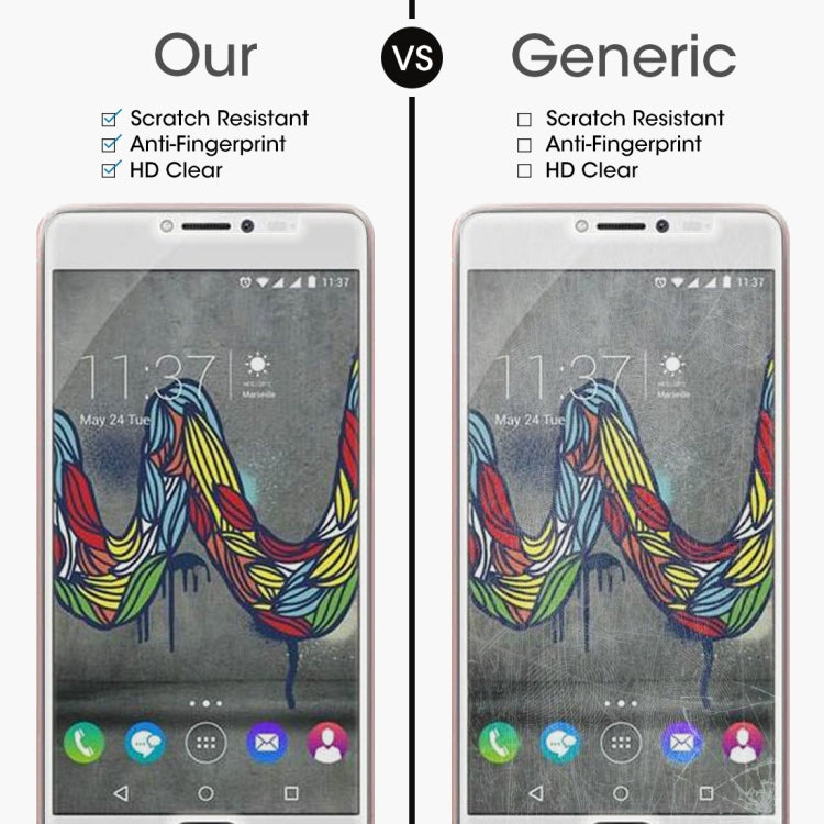 Pellicola vetro temperato per Wiko U Feel Fab 0,26 mm 9H