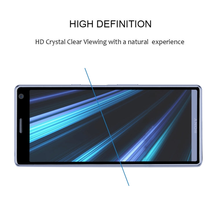 Pellicola in vetro temperato a schermo intero 3D da 0,3 mm 9H per Sony Xperia XA3, Sony Xperia XA3