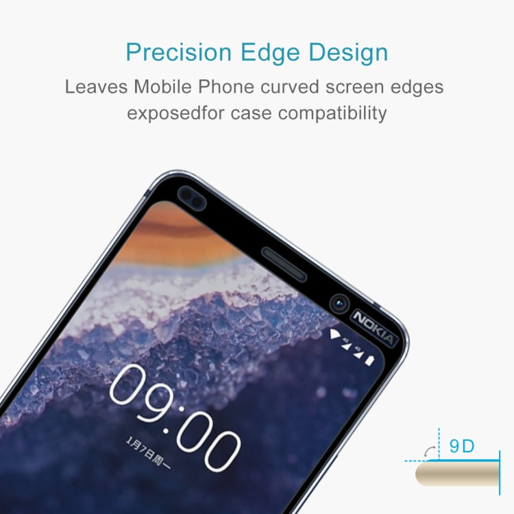Proteggi schermo vetro temperato Nokia 9 9H 9D