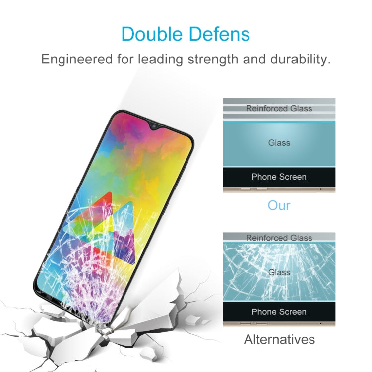 Pellicola vetro temperato 9H per Samsung Galaxy M20