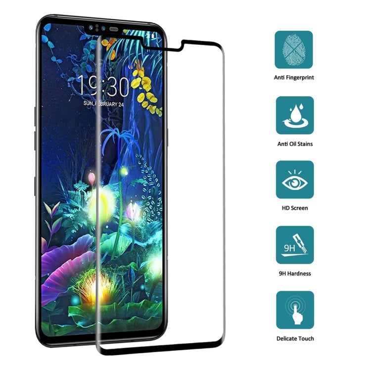 Pellicola in vetro temperato a schermo intero 9H 3D per LG V50 ThinQ 5G, For LG V50 ThinQ 5G(1 PC)