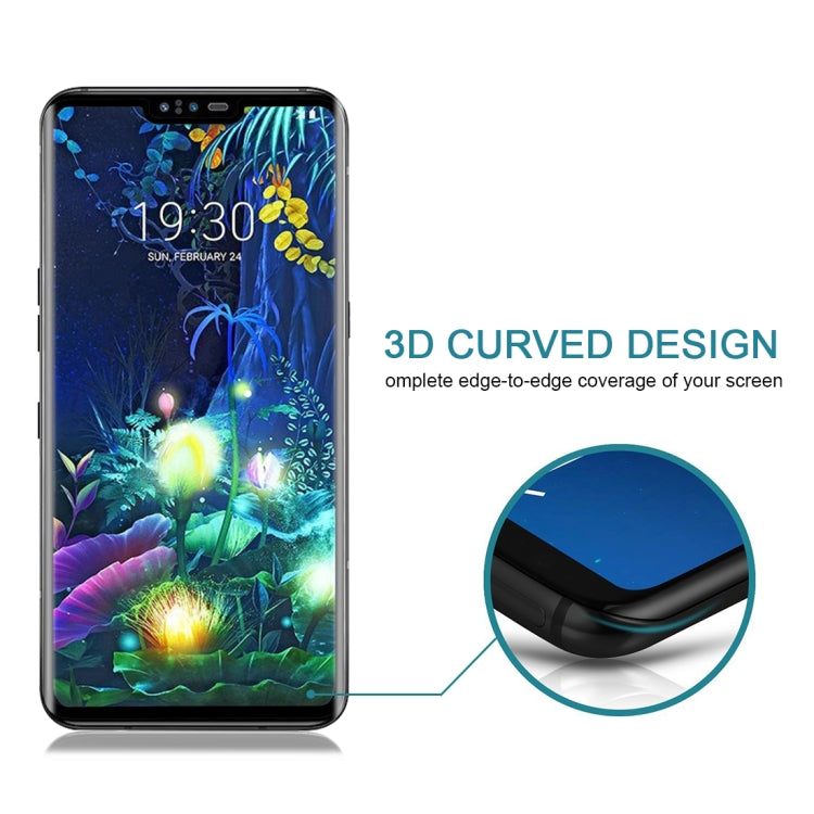 Pellicola in vetro temperato a schermo intero 9H 3D per LG V50 ThinQ 5G, For LG V50 ThinQ 5G(1 PC)