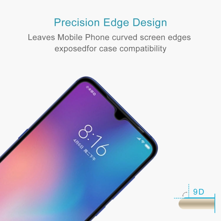 Pellicola vetro temperato 9H per Xiaomi Mi 9 schermo intero