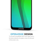 Proteggi schermo in vetro temperato a schermo intero 9H 9D per Motorola Moto G7, Motorola Moto G7