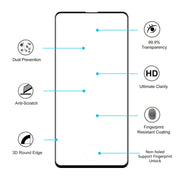 Pellicola vetro temperato curva 3D per Samsung Galaxy S10