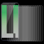 Pellicola in vetro temperato 9H 2.5D da 10 pezzi 0,26mm per Huawei Mate 10 Lite, Huawei Mate 10 Lite