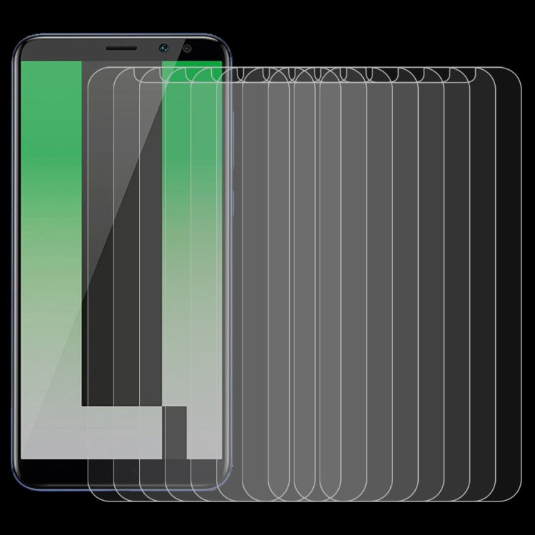 Pellicola in vetro temperato 9H 2.5D da 10 pezzi 0,26mm per Huawei Mate 10 Lite, Huawei Mate 10 Lite