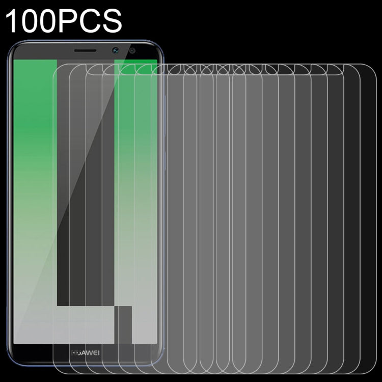 Pellicola in vetro temperato da 100 pezzi 0,26 mm 9H 2,5D per Huawei Mate 10 Lite, Huawei Mate 10 Lite