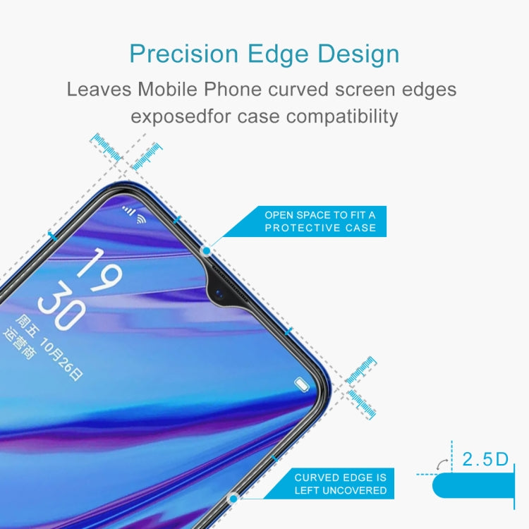 Pellicola in vetro temperato 2.5D a schermo non intero per OPPO A9 2020 / A5 2020 / A56 5G, For OPPO A9 2020
