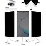 Pellicola vetro temperato anti-spia per Samsung Galaxy Note 10