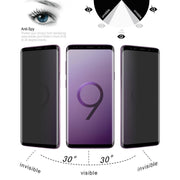 Pellicola vetro temperato anti-spia per Samsung Galaxy S9+
