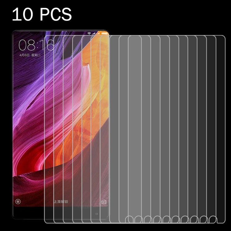 Pellicola vetro temperato Xiaomi Mi Mix 10 pezzi 9H 2.5D