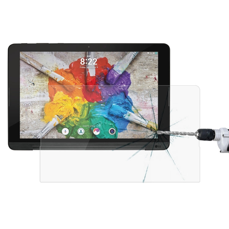 Per LG G Pad III 10,1 pollici 9H Proteggi schermo in vetro temperato con durezza superficiale, For G Pad III 10.1