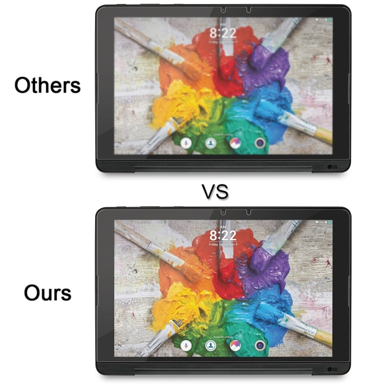 Per LG G Pad III 10,1 pollici 9H Proteggi schermo in vetro temperato con durezza superficiale, For G Pad III 10.1