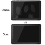 75 pezzi per LG G Pad III 10,1 pollici 9H protezione per schermo in vetro temperato con durezza superficiale, For G Pad III 10.1