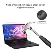 Pellicola protettiva in vetro temperato HD per schermo portatile per ASUS ROG Zephyrus M GU502 da 15,6 pollici, For ASUS ROG Zephyrus M 15.6 inch