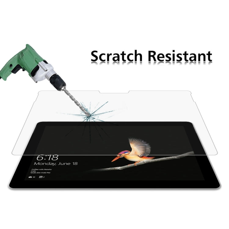 Per Microsoft Surface Go 2 9H 2.5D Pellicola in vetro temperato antideflagrante, For Microsoft Surface Go 2 (1 PC)