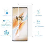 Pellicola vetro temperato con bordo curvo per OnePlus 8 Pro