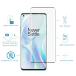 25 pezzi per pellicola in vetro temperato con bordo curvo OnePlus 8 9H 9D, For OnePlus 8