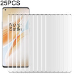 Pellicola vetro temperato OnePlus 8 Pro 9H 9D 25 pezzi