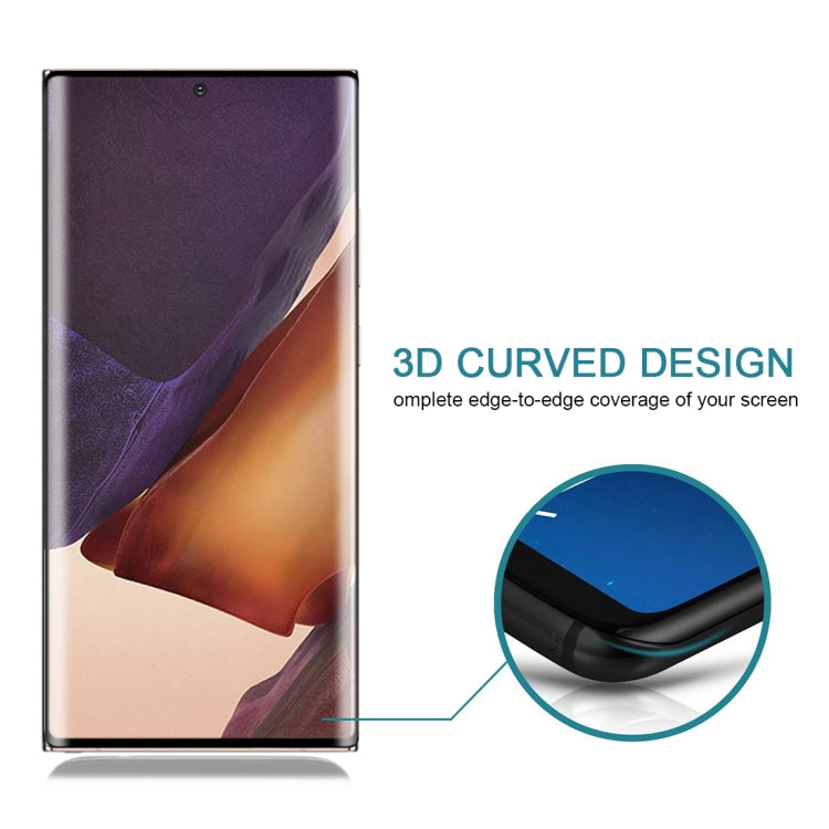 Per Samsung Galaxy Note20 Ultra 25 pezzi Pellicola in vetro temperato a schermo intero con bordo curvo 3D, For Samsung Galaxy Note20 Ultra