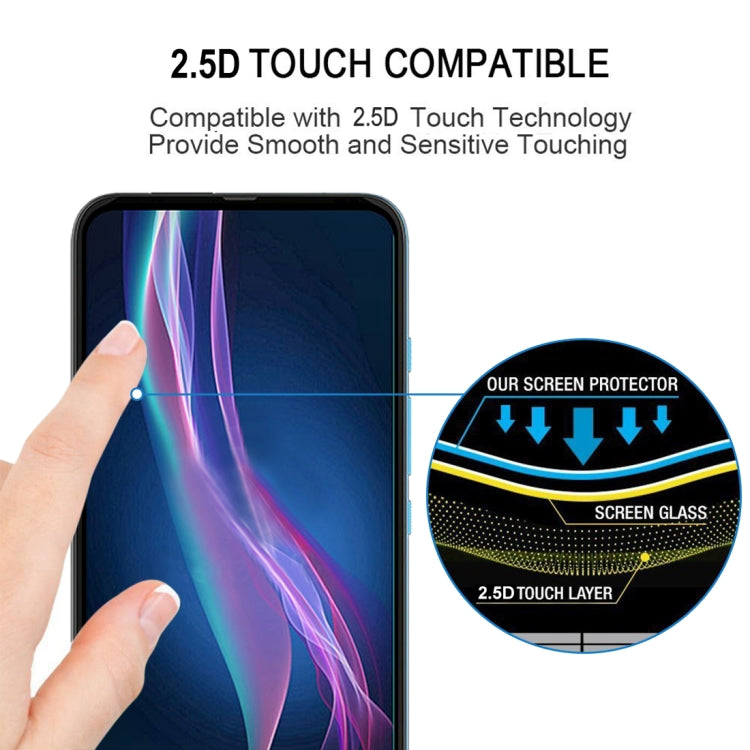 Per Motorola Moto One Fusion Plus Pellicola in vetro temperato a schermo intero con colla completa, For Motorola Moto One Fusion Plus