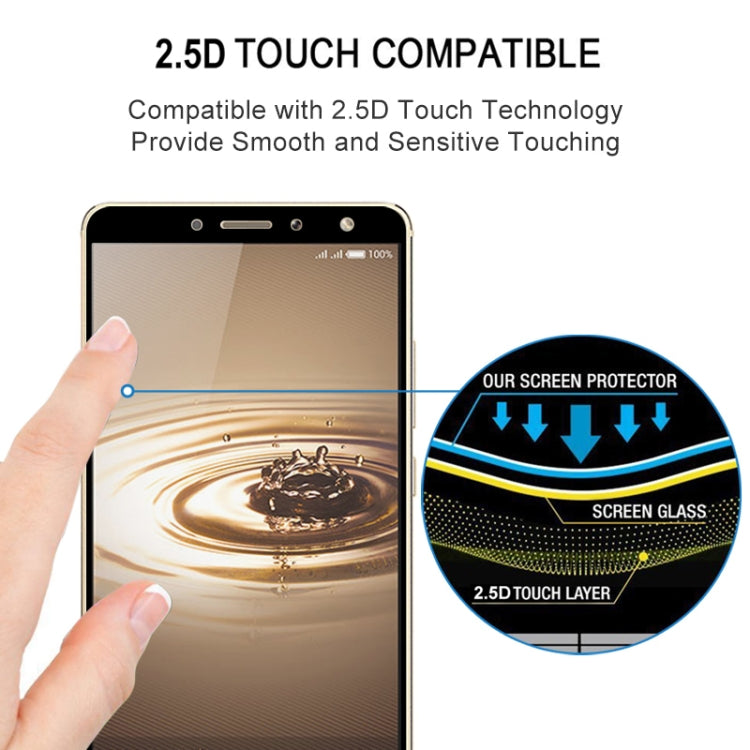 Pellicola vetro temperato full glue per Tecno Phantom 6 Plus