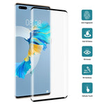 Per Huawei Mate 40 Pro 25 PCS Pellicola in vetro temperato a schermo intero con bordo curvo 3D, For Huawei Mate 40 Pro