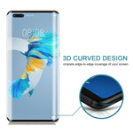Per Huawei Mate 40 Pro 25 PCS Pellicola in vetro temperato a schermo intero con bordo curvo 3D, For Huawei Mate 40 Pro