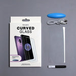 Per Huawei Mate 40 Pro e Mate 40 RS Porsche Design 9H Pellicola protettiva UV curva a schermo intero 3D, For Huawei Mate 40 Pro