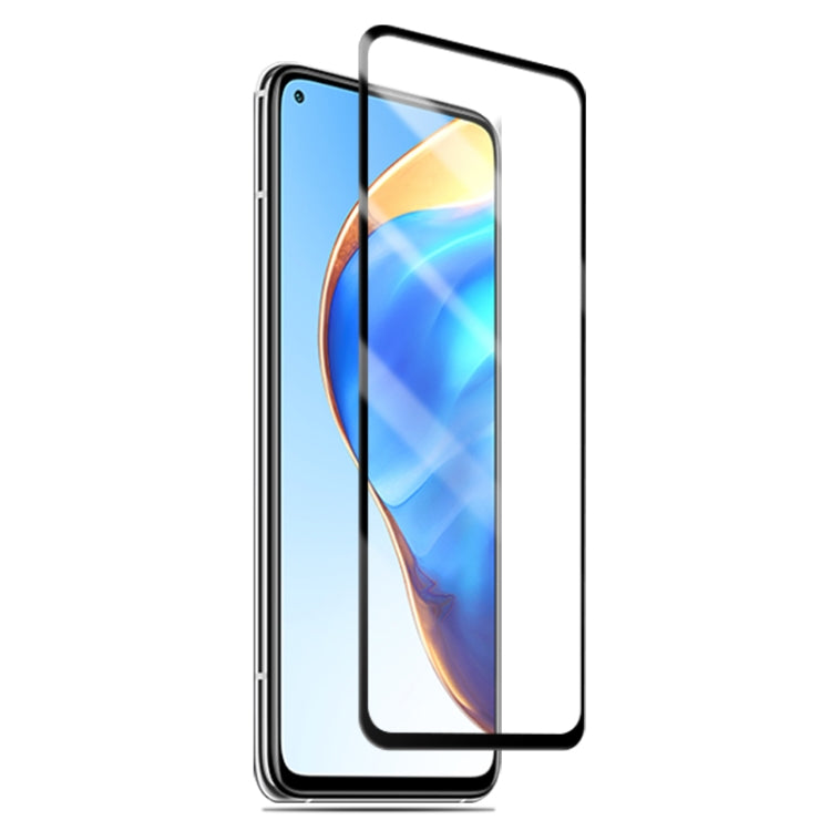 mocolo 0.33mm 9H 2.5D Pellicola in vetro temperato con stampa in seta con colla completa per Xiaomi Mi 10T / 10T Pro, supporto sblocco impronte digitali, For Xiaomi Mi 10T / 10T Pro