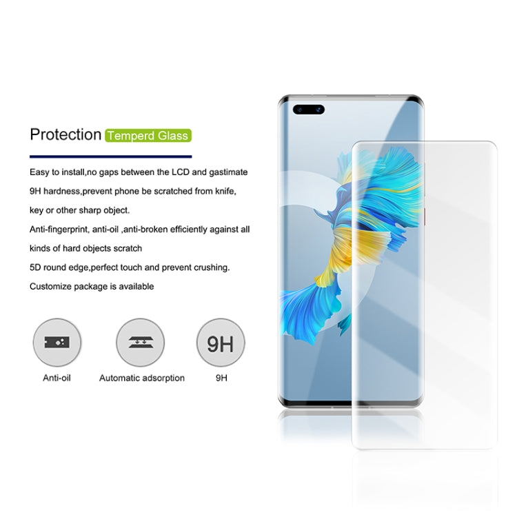 Pellicola vetro temperato 9H 5D UV per Huawei P40 Pro