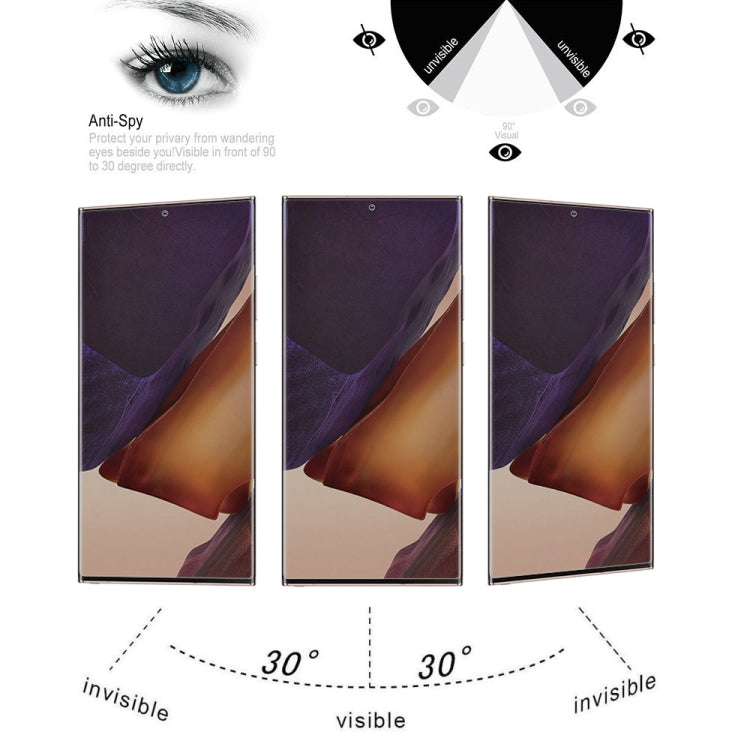 Pellicola vetro temperato 3D per Samsung Galaxy Note20 Ultra